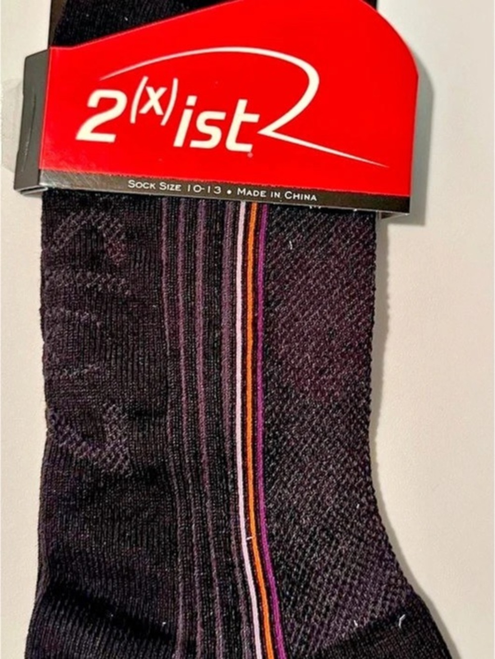 2(x)ist MicroBamboo Low-Cut Socks Black & Multicolor Medium - 6 Pack - NWT